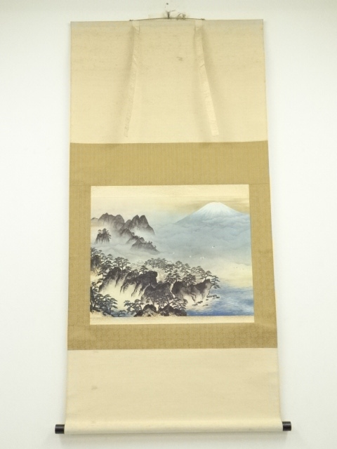JAPANESE HANGING SCROLL / PRINTED / Mt.PENGLAI